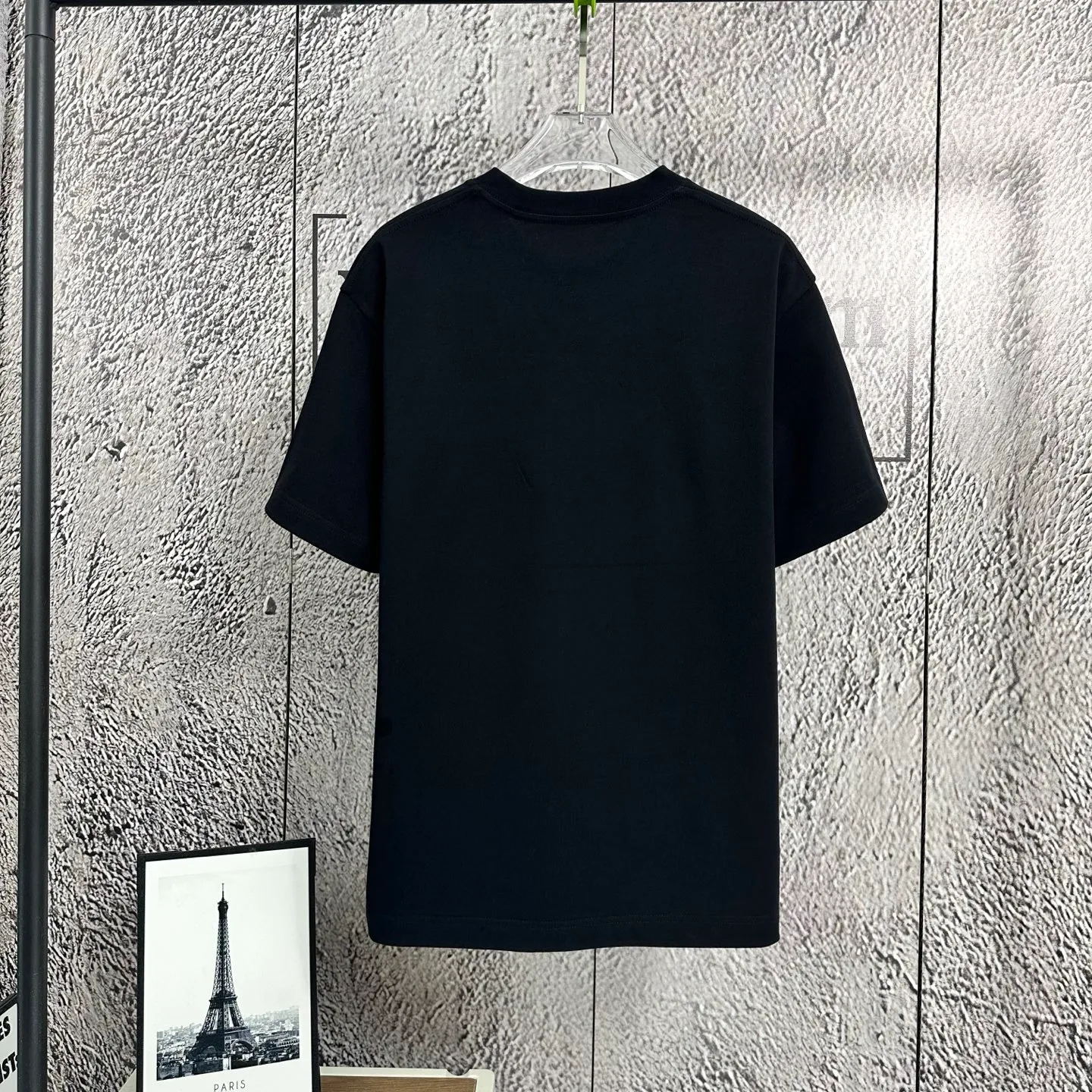 P150 𝙉𝙚𝙬⚜️Amy》 2026 spring and summer new short-sleeved T-shirt, heavyweight pure cotton, leather, ironing, drilling and gluing, personalized style. Color: white, red, black. Size: S M L XL XXL
