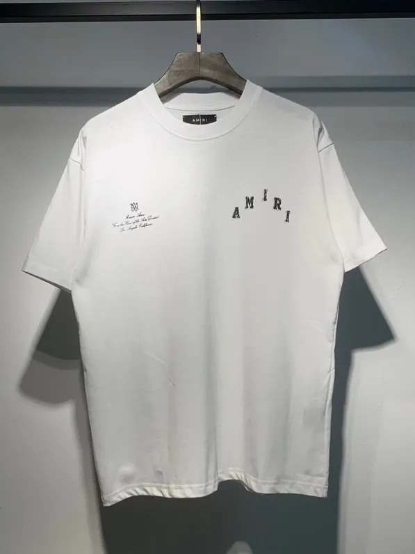 690 model P120 AMIRI real shot black white hanging S. M. L. XL