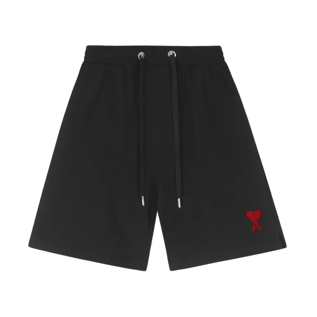 AMI/Amy Macaron Embroidered Heart Classic Shorts Put aside all the messy words and let’s go directly to the product parameters: ✅380g customized rough-feel fabric ✅Correct workmanship Every detail is 100% restored to the official website ✅Threads are made of 500g high-gram heavyweight pure cotton threads Custom-woven and dyed in the same color in the same vat No color difference with the fabric Machine washable and not easy to deform ✅No comparison and no damage Differentiating the market currency Correct workmanship details High-quality pure cotton fabric ✅The webbing is made of custom-dyed high-density and high-thickness webbing. Comparing with the official website. ✅The only correct embroidery of the same material on the market. Differentiating the fakes on the market at a glance. ✅The version follows the official website. It is loose and slim and can wear 210 pounds. There is no pressure for global shopping. Size: S-XL. Color (6 colors): Black, White, Gray, Navy Khaki, Rose Pink.