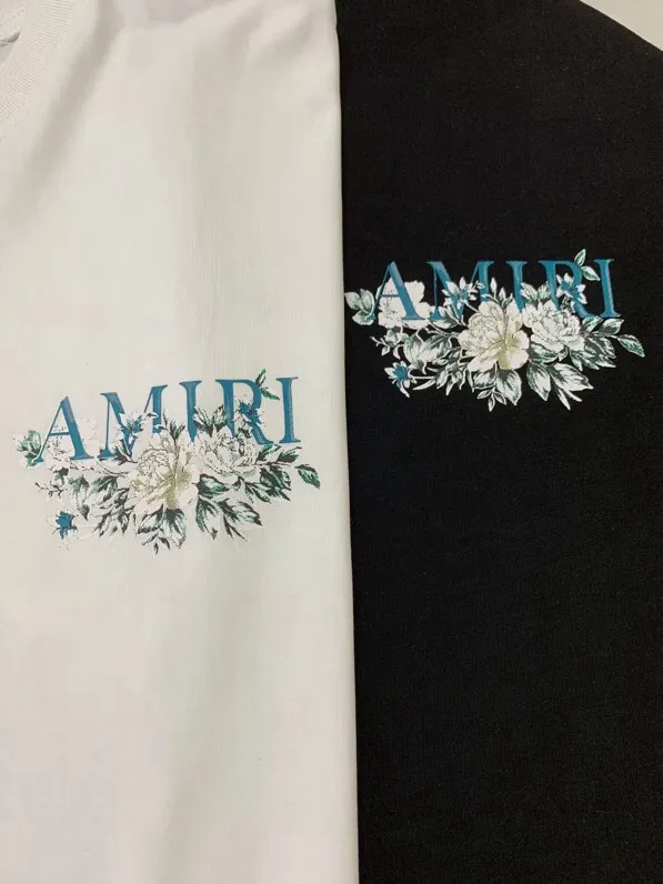 674 model P120 AMIRI real shot white hanging shot S. M. L. XL