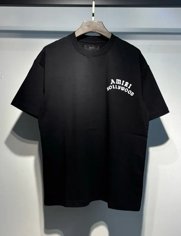 749 model P114 AMIRI real shot black apricot hanging shot S. M. L. XL