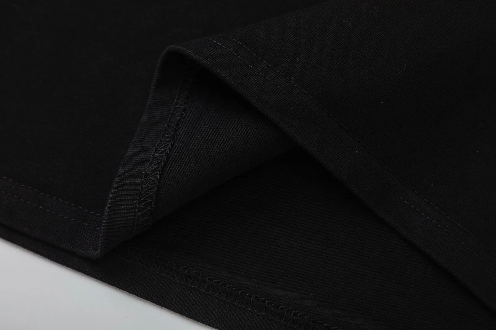 8045#P164, AMIRI badge logo, digital direct-printed washed loose T-shirt, made of 300g heavy fabric, color: black, size: S M L XL