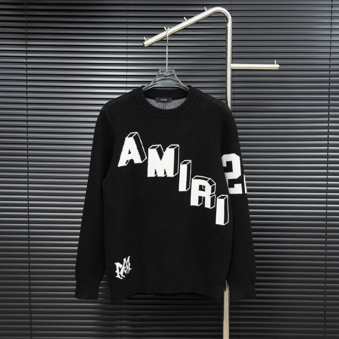 P300 Style: AMIRI Emir 3D letter number 22 long-sleeved sweater Size: S-XXL Fabric: Wool blend Accessories: Full set of customized original accessories No gender distinction, same style for men and women