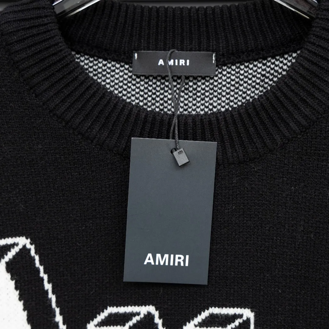 P300 Style: AMIRI Emir 3D letter number 22 long-sleeved sweater Size: S-XXL Fabric: Wool blend Accessories: Full set of customized original accessories No gender distinction, same style for men and women
