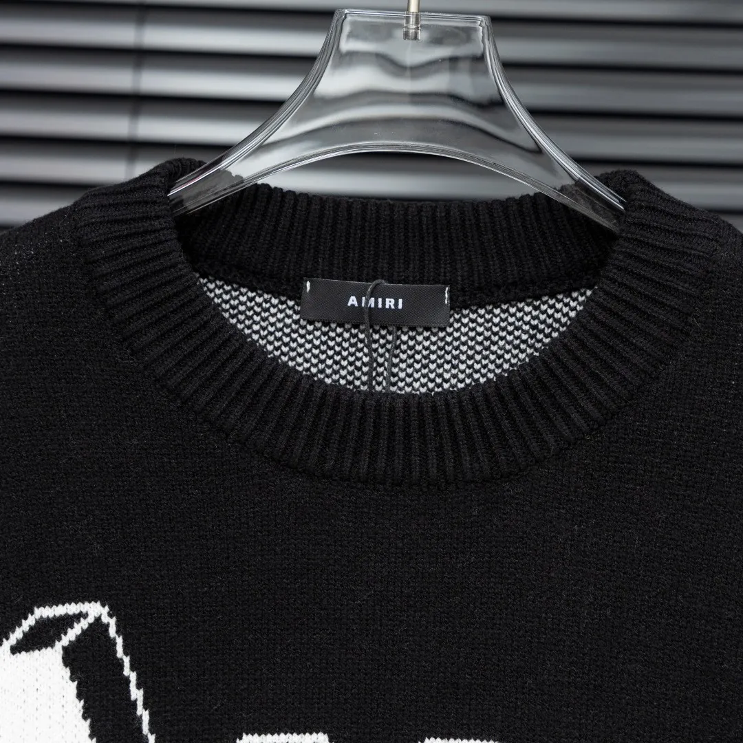 P300 Style: AMIRI Emir 3D letter number 22 long-sleeved sweater Size: S-XXL Fabric: Wool blend Accessories: Full set of customized original accessories No gender distinction, same style for men and women