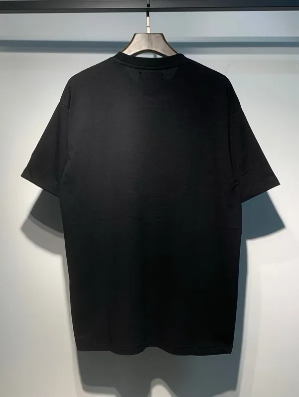 722 model P114 AMIRI real shot black hanging letters S. M. L. XL