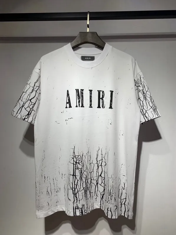 666 model P126 AMIRI real shot black hanging shot S. M. L. XL