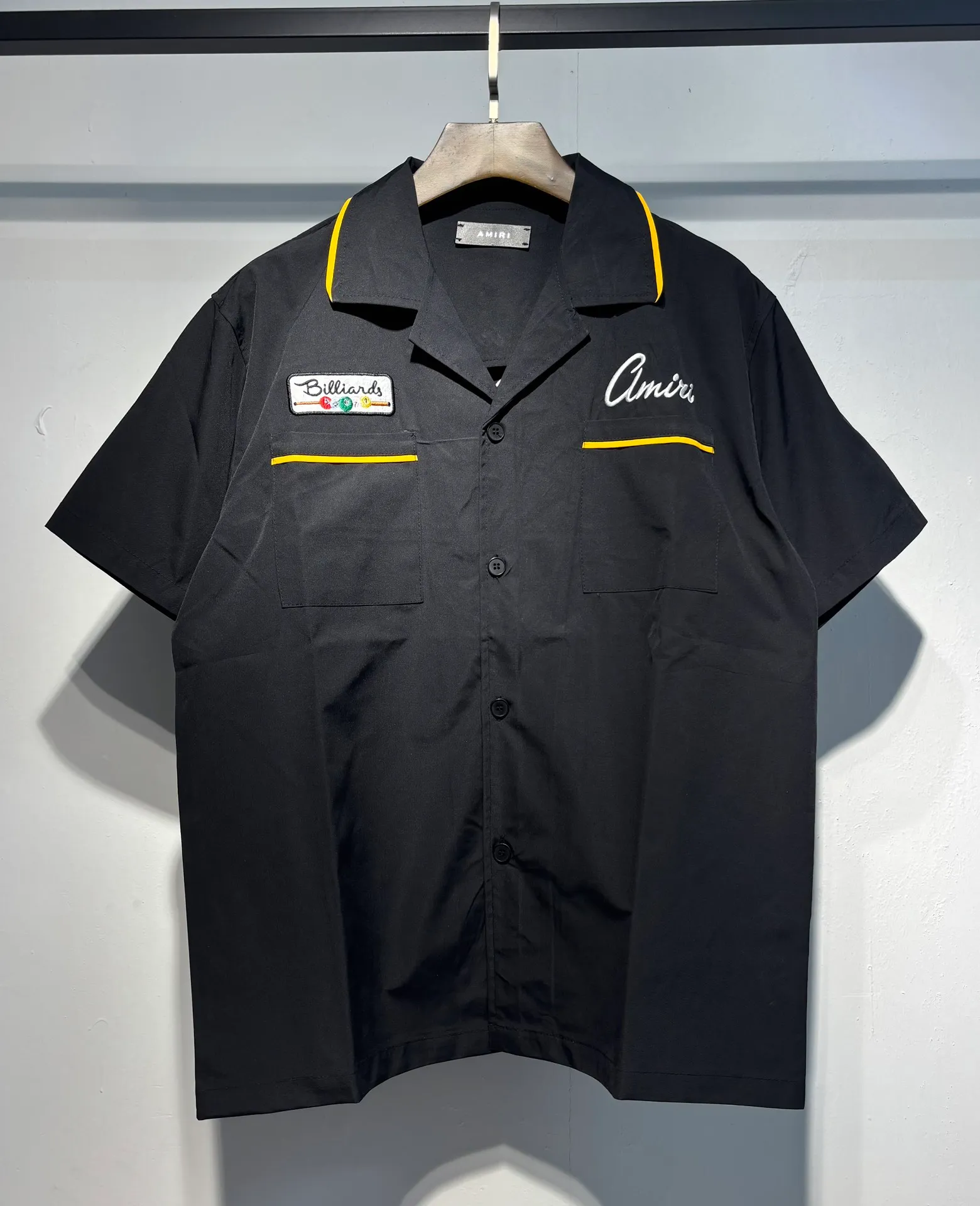 195 P166 embroidered AMIRI shirt M. L. XL. XXL