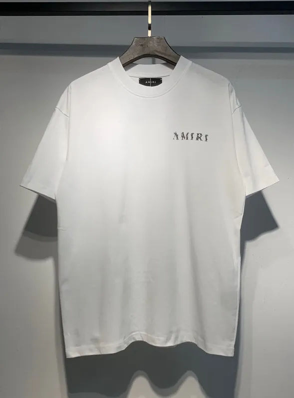 695 P120 AMIRI real shot black white hanging S. M. L. XL