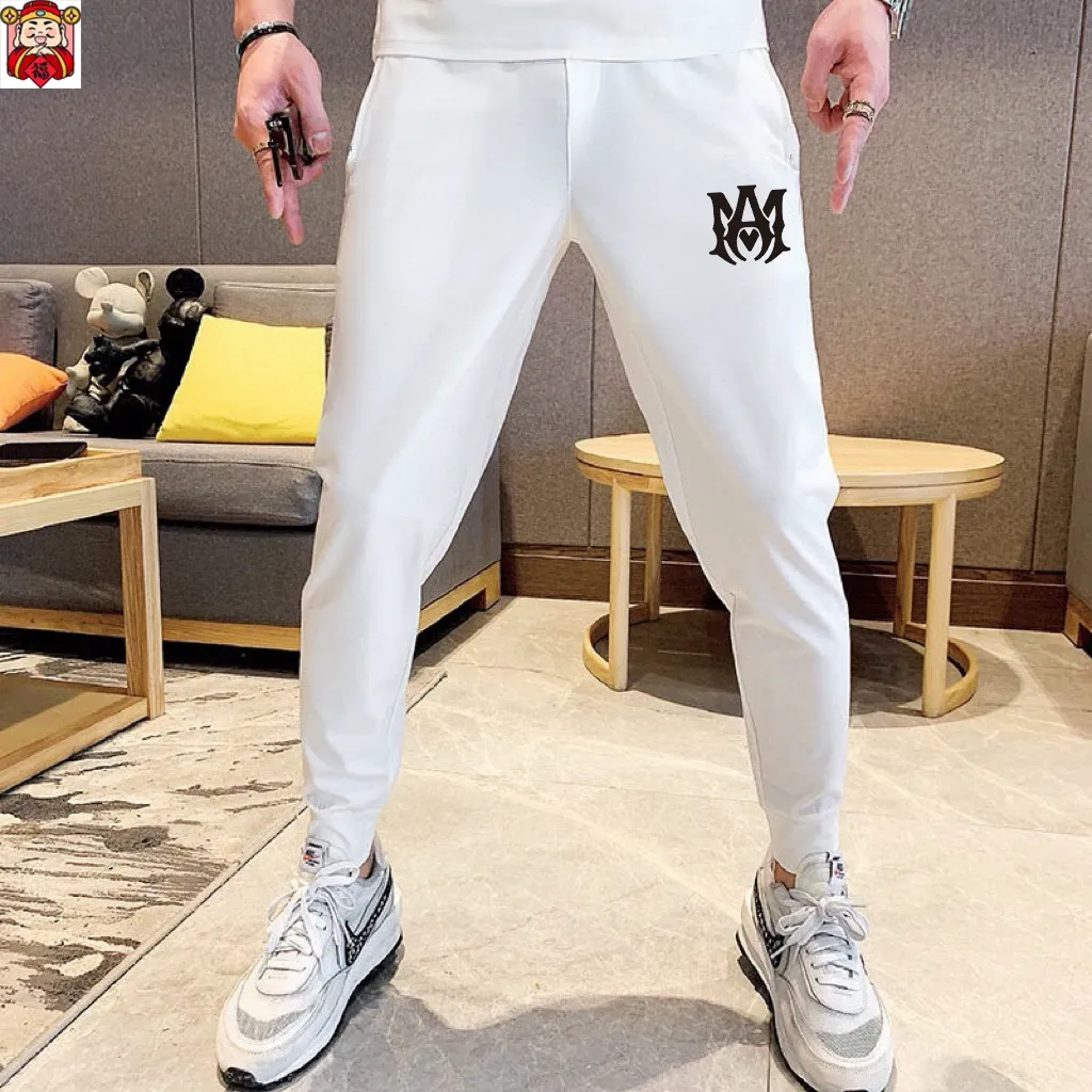 P330 [AMIRI] (Fat Man Gospel) The same style as the 2025 official website. World-renowned luxury brand. Summer men's (double mercerized) high-quality 🐂 suit. It is made of imported original fabrics. It is a trendy style of the season and a versatile hit. Simple and elegant, precise workmanship allows you to be at the top of fashion. Size: M-5XL (can be worn up to 220 pounds)