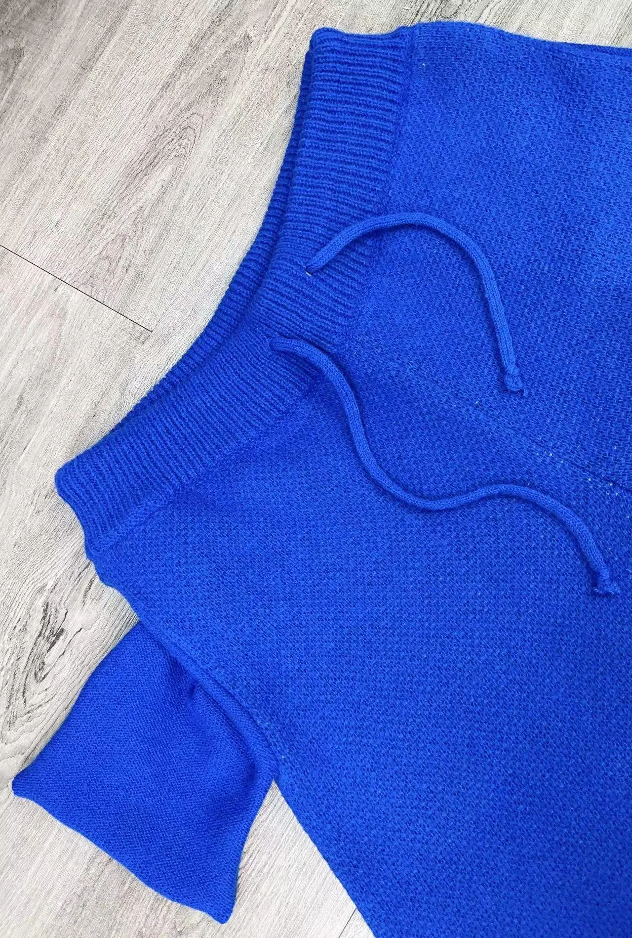 P310 🎉AMIRI new vest sweater suit, classic logo black and white mixed jacquard on top, exclusive logo embroidery on shorts, color: blue, size: S M L XL XXL