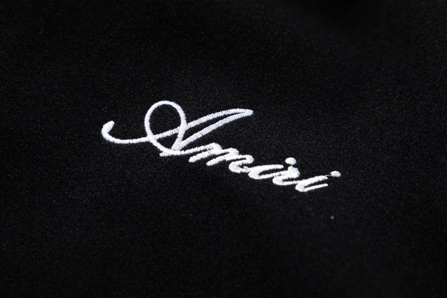7033#P410Amiri autumn and winter 22SS bone towel embroidered jacket small fragrance American casual baseball uniform trendy jacket for men. Color: black and white, black and blue. Size: S M L XL