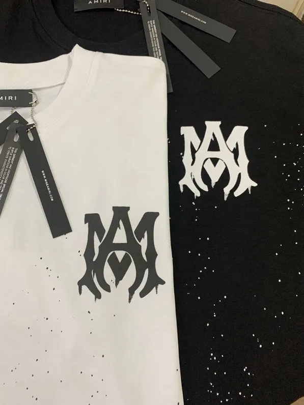 686 model P126 AMIRI real shot black white hanging shot S. M. L. XL