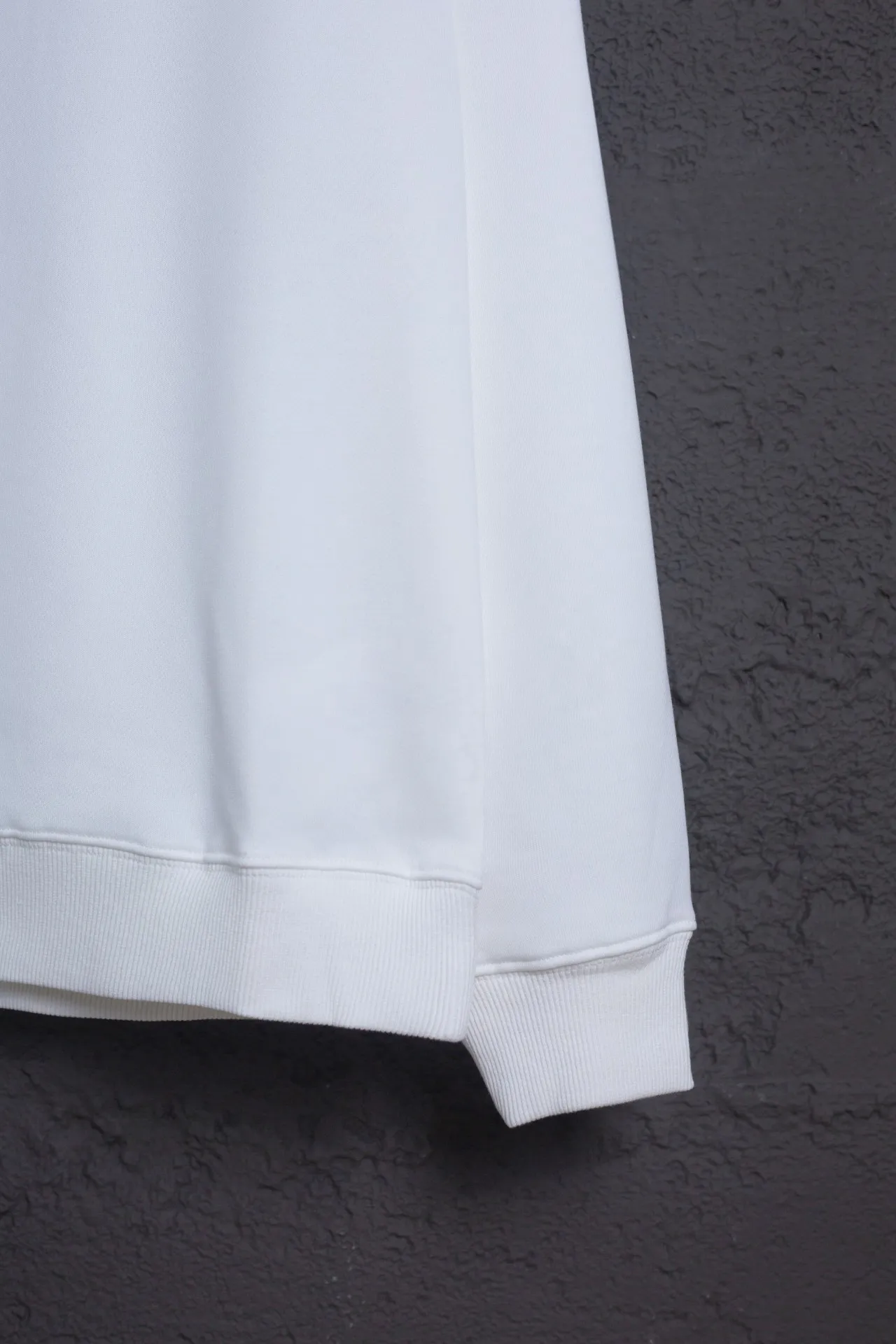 P160 AMI 25 autumn and winter new classic eight-letter custom stamp, customized 360g pure cotton fabric, high version, new main wheat, washed wheat, same style for men and women, color: white, size: S-XL