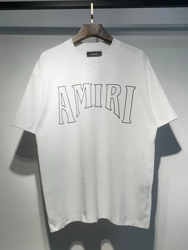696 P120 AMIRI real shot black white hanging S. M. L. XL