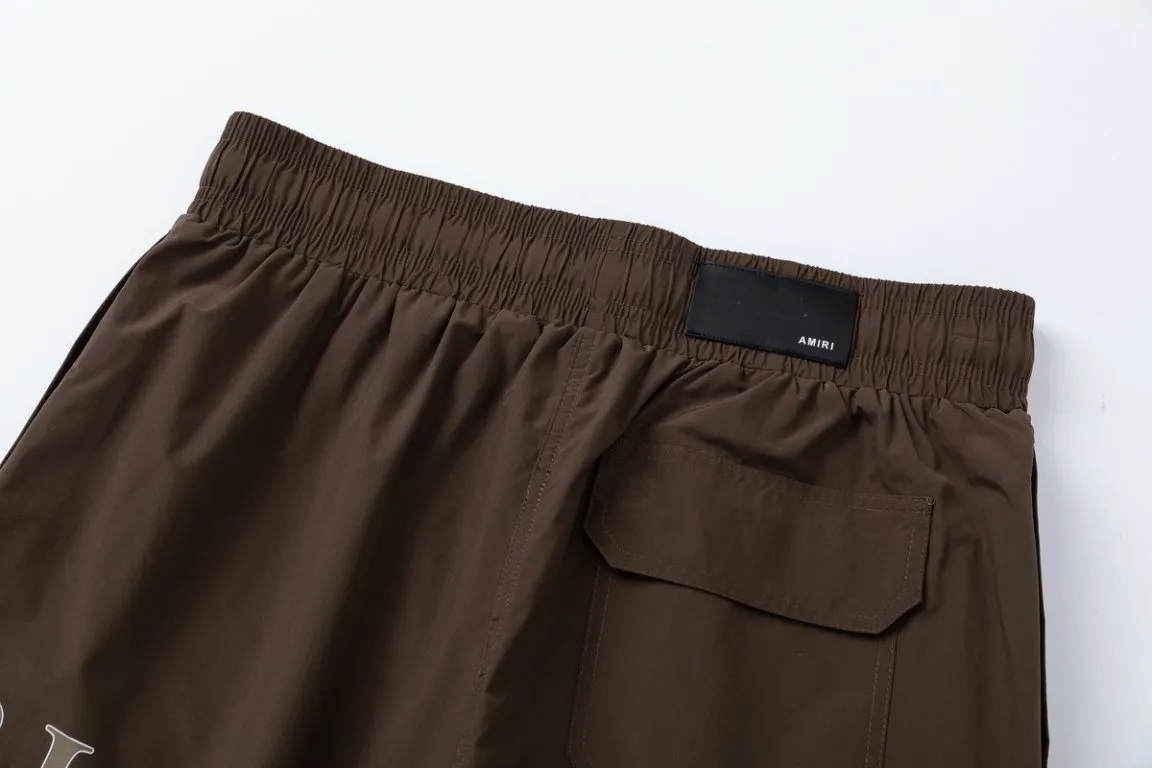 P220, AMIRI digital printing logo, color: black, brown, size: S M L XL