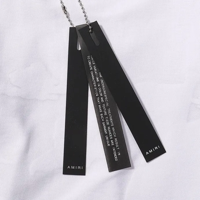 Style number: 714 P126 Fabric: 260g double yarn AMIRI 2025 spring and summer new logo round neck T-shirt high street men and women loose classic letter splash black short sleeves Color: black. White Size: S M L XL