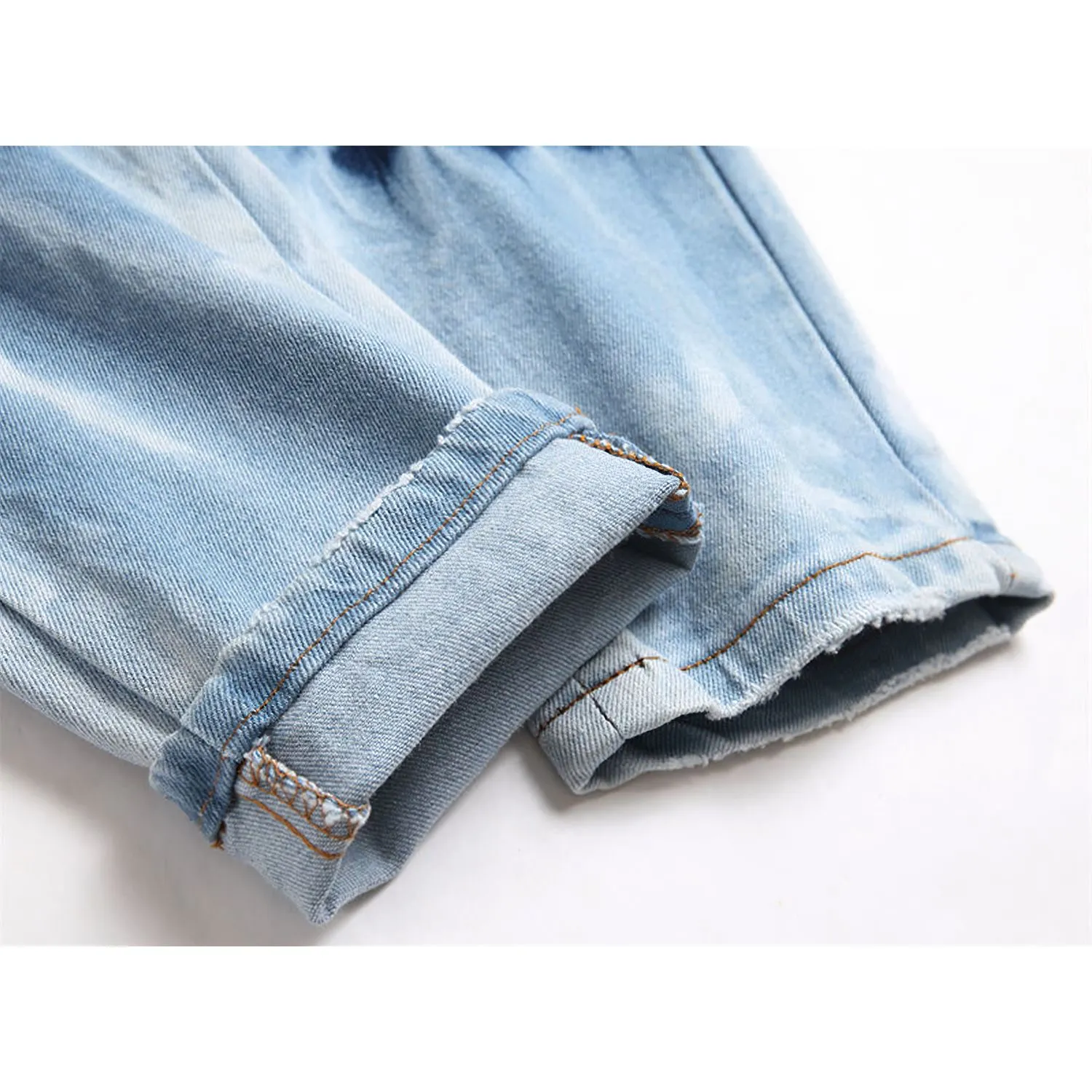 #M80 P168💰 AMIRI patch embroidery jeans trousers AMIRI high street basic ripped tight elastic jeans trousers amiri brand jeans break the production process and cutting of the original jeans, the fabrics are softer and more comfortable Hand-sewn collar label Customized logo buttons Genuine leather tag Color: Picture color Size: 30-32-34-36