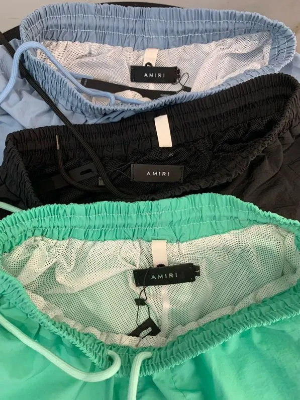 P150 New AMIRI nylon beach shorts S. M. L. XL