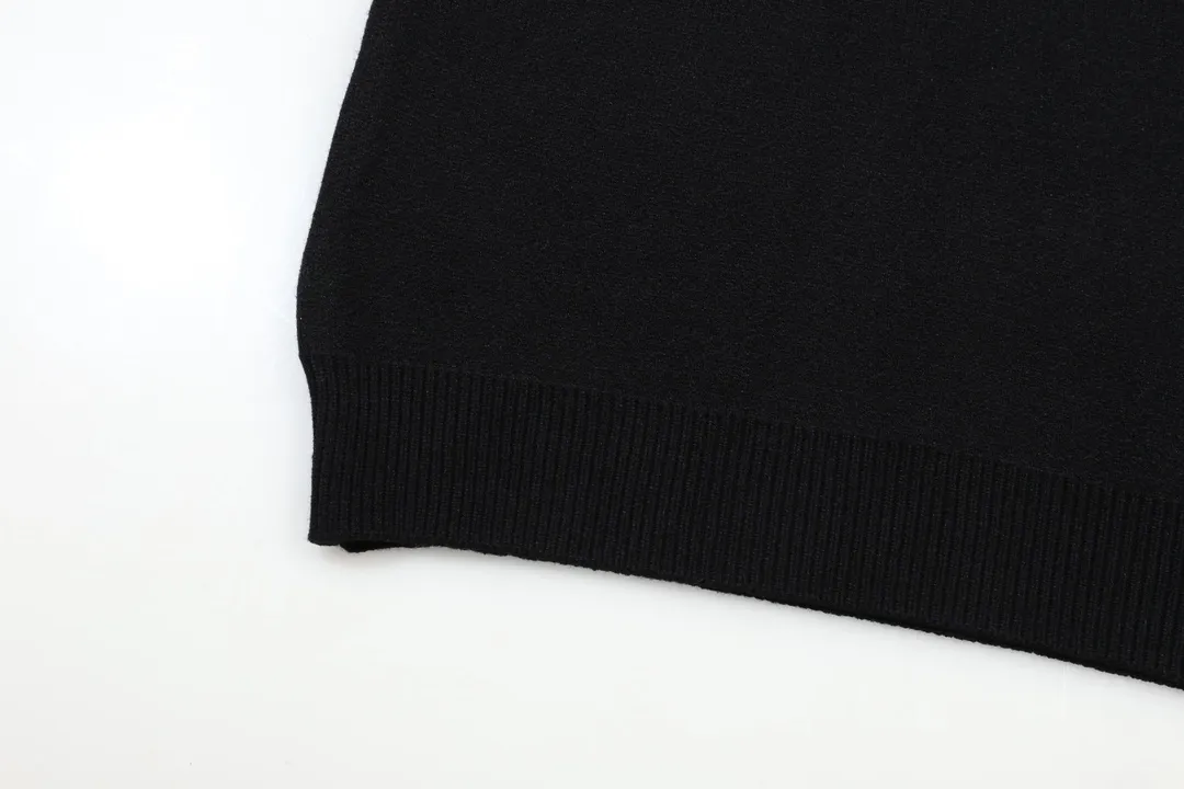 P280 AMIRI new front letter logo letter jacquard round neck sweater Color: Green Blue Black Size: S M L XL XXL