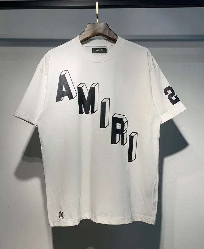 678 P120 AMIRI real shot black white blue hanging S. M. L. XL