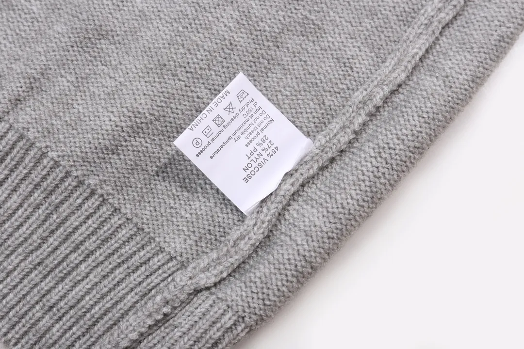 P340 AMIRI new letter logo jacquard, tassels damaged hole hooded sweater Color: apricot gray red black Size: S M L XL XXL