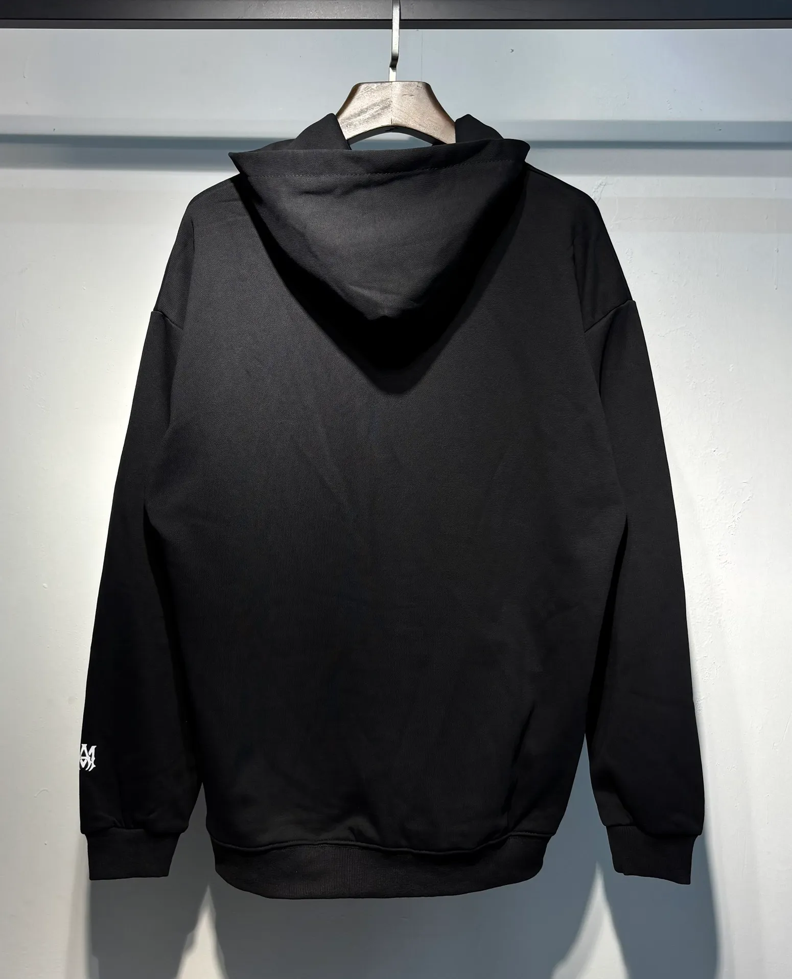 899 P220 autumn and winter new foam AMIRI real shot sweatshirt black hanging shot S. M. L. XL