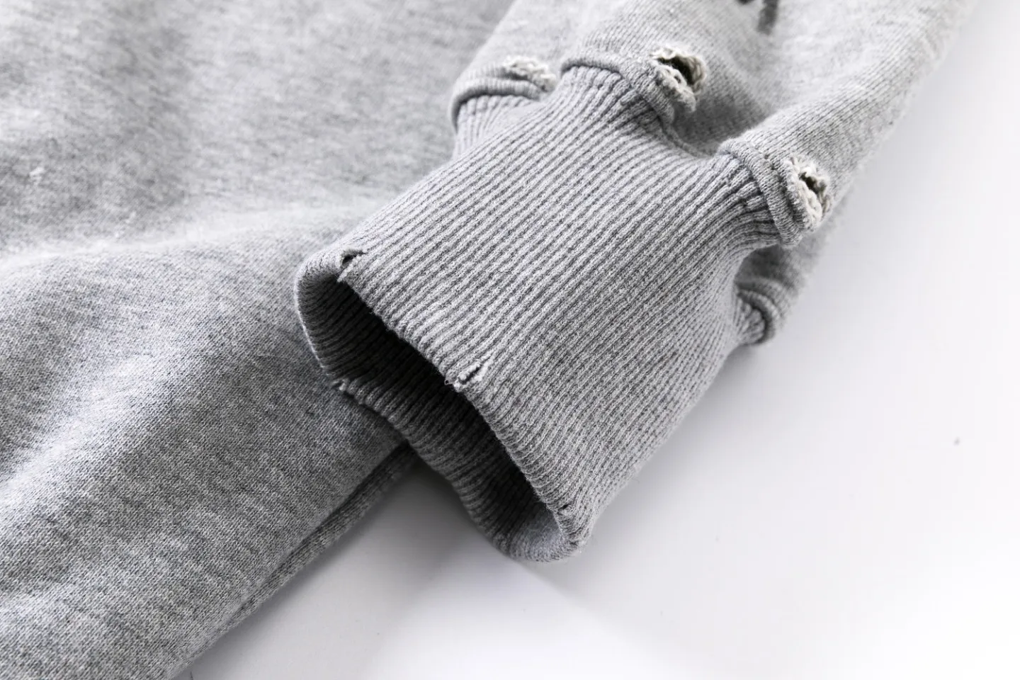 6128#P316 AMIRI 21AW Wang Yibo's same style splash-ink hole loose hoodie for men and women, casual pullover sweatshirt for couples. Color; floral gray. Size ;S M L XL