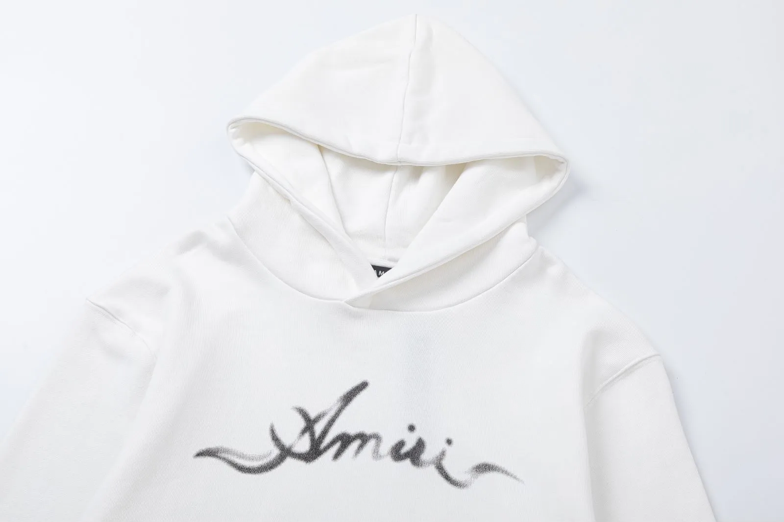 7167#P300AMIRI printed LOGO, color: black, white. Size:S M L XL