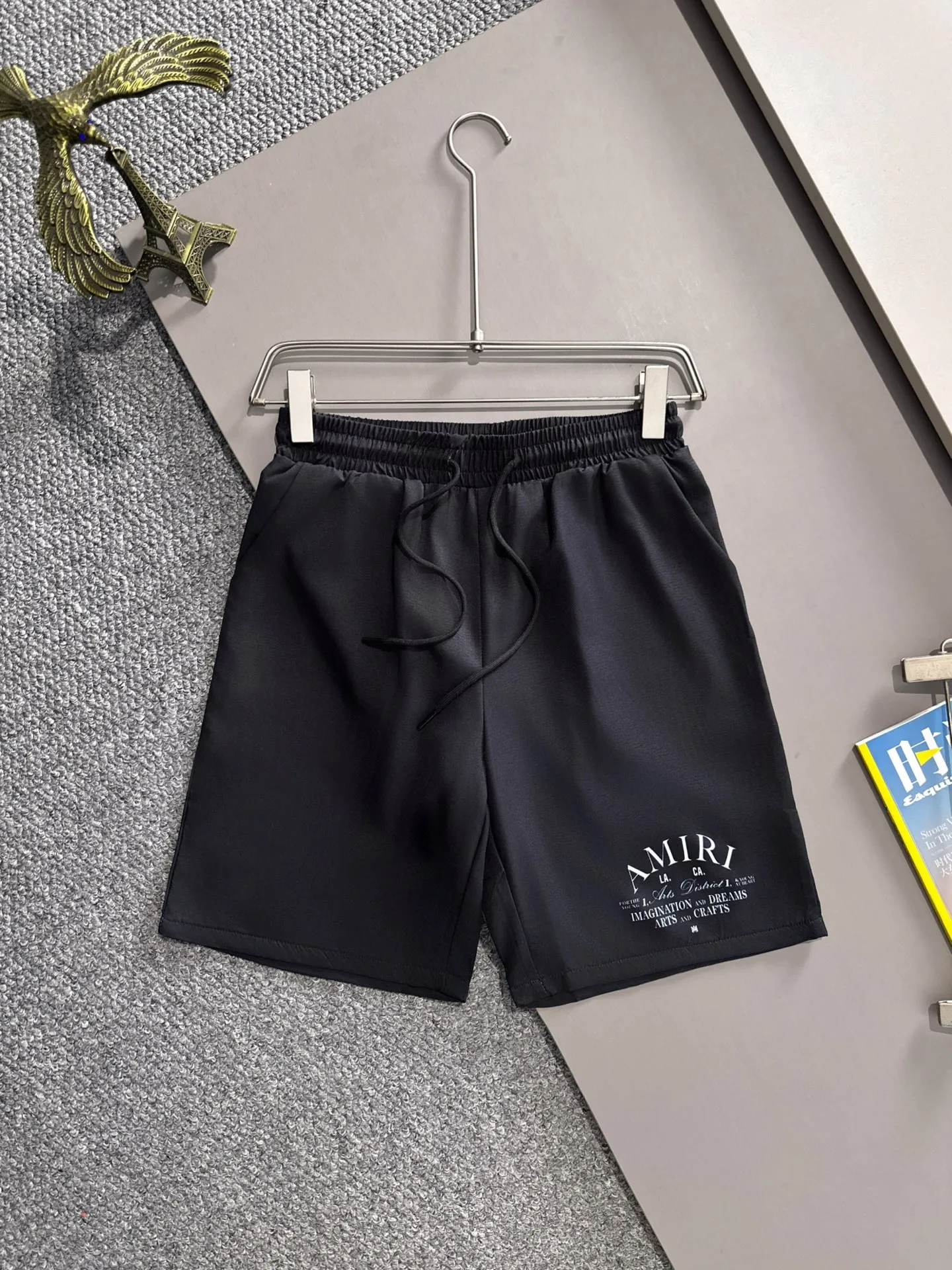 P360 AMIRI 2026 spring and summer classic LOGO design full-print suit, light and thin cotton full-body digital printing, made of high-quality polyester fiber fabric, breathable mesh lining is added to the pants, carefully crafted to a standard version, can be matched separately with clothes, versatile style for leisure time! The classic logo on the whole body is very eye-catching, showing a sense of luxury and style, becoming a classic and mainstream style that never goes out of style and is elegant! Extremely handsome, classic and heroic. Same style for men and women. Size: M-3XL (please note your height and weight when placing an order)