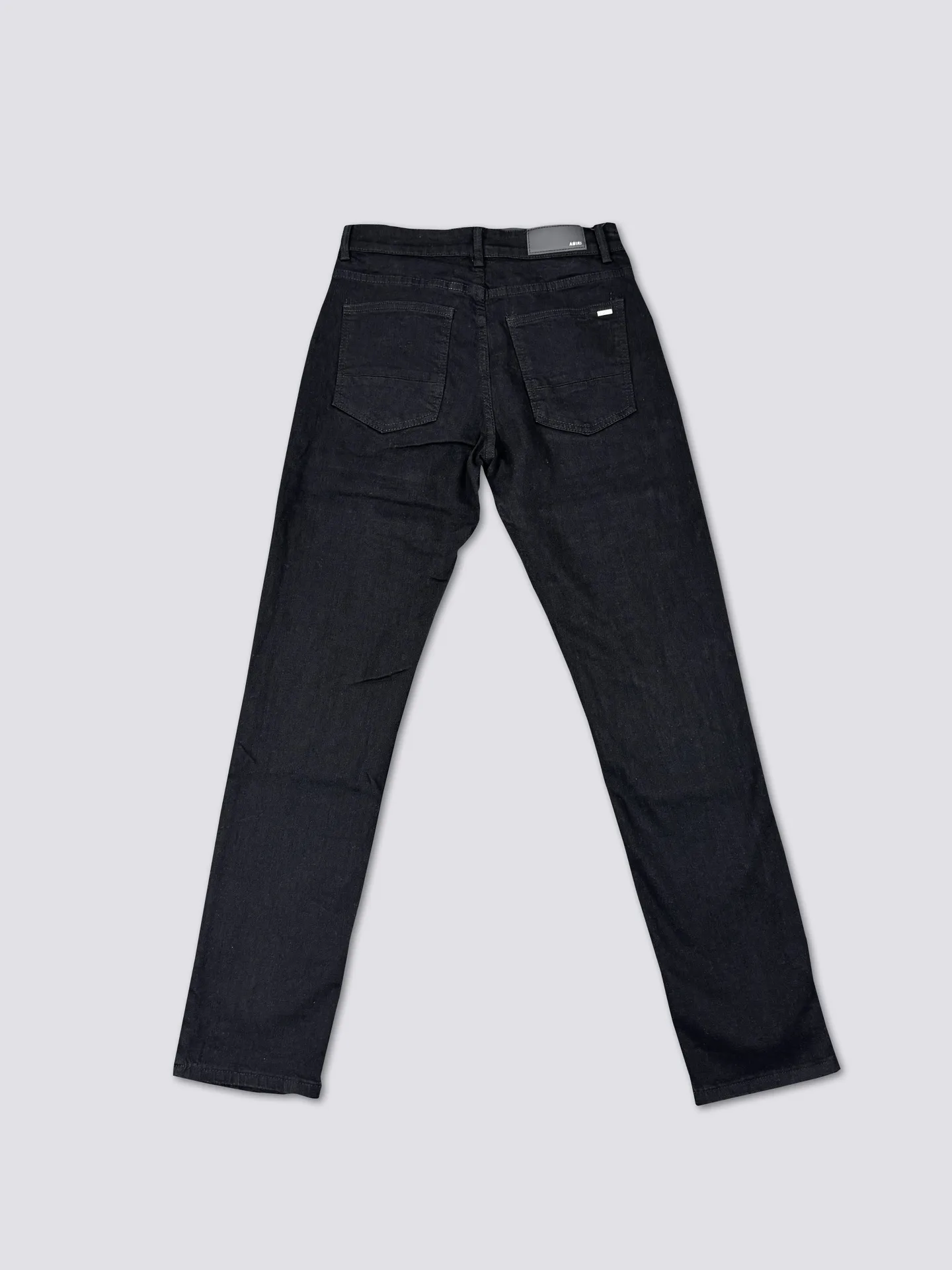 AMIRI's new jeans are washed and splashed with ink, ripped holes and silver diamond denim trousers, the same style for men and women. Color: black. Size: S-XL (28-34)