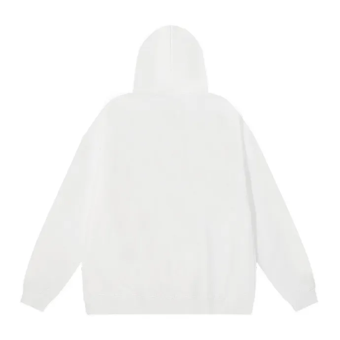 Style number: 871 P220 Fabric: 360g pure cotton terry sweatshirt AMIRI 2025 autumn and winter new logo hooded terry sweatshirt high street unisex loose classic letter jacket Color: Black White Size: S M L XL