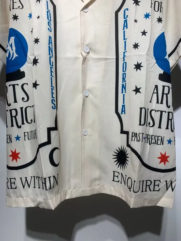 1014 new product P146 AMIRI nylon beach short-sleeved shirt S. M. L. XL