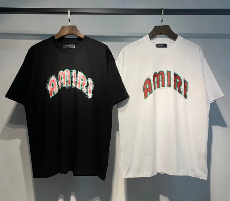 685 model P120 AMIRI real shot black white hanging shot S. M. L. XL