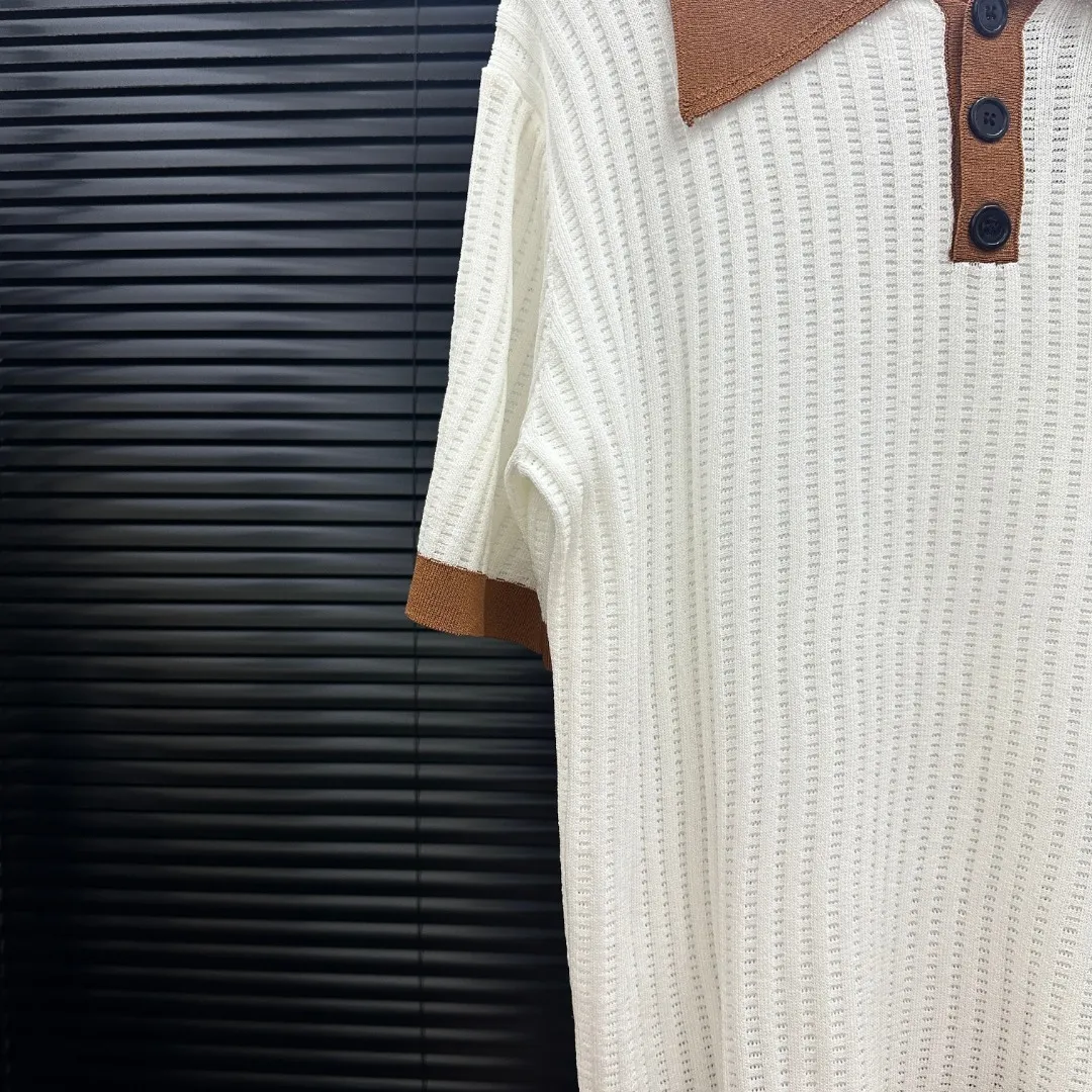 P300 Style: AMIRI patchwork embroidered knitted POLO Size: S-XXL Fabric: Wool blend Accessories: Full set of customized original accessories No gender distinction, same style for men and women