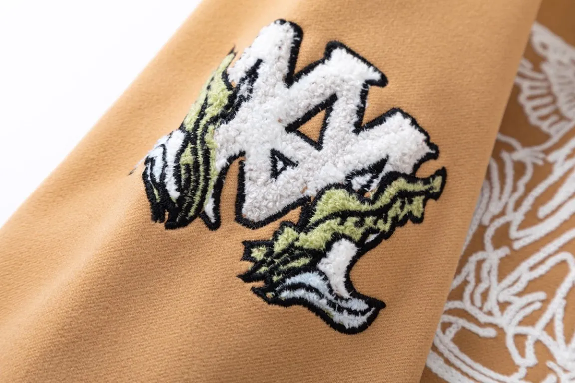 P516 7188#AMIRI Angel Goddess Towel Embroidered LOGO, Color: Black, Light Brown, Size: S M L XL
