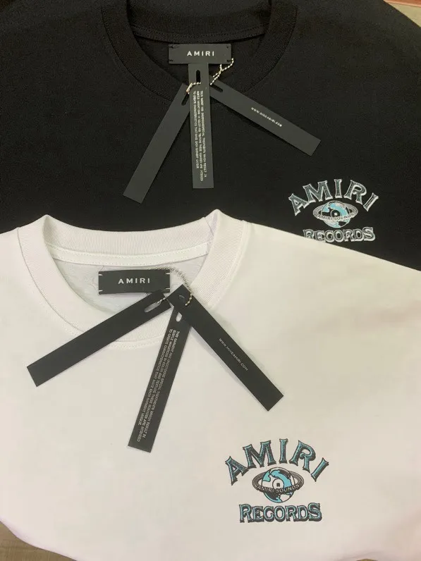 699 P120 AMIRI real shot black white hanging S. M. L. XL