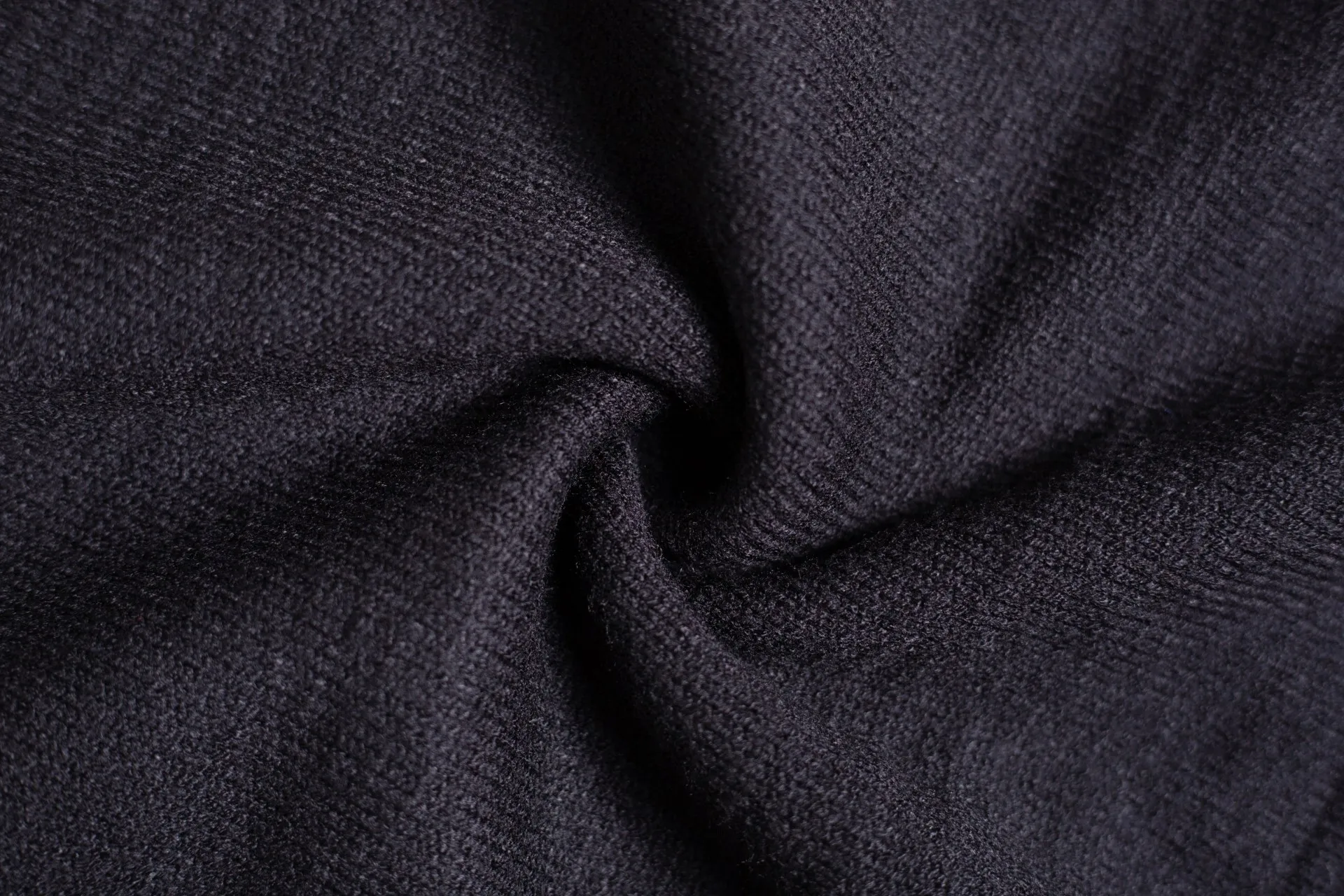 P170 AMI's new classic love chapter crew neck sweater, the highest version, supports comparison, color: black, size: S-XL