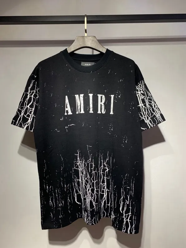 666 model P126 AMIRI real shot black hanging shot S. M. L. XL
