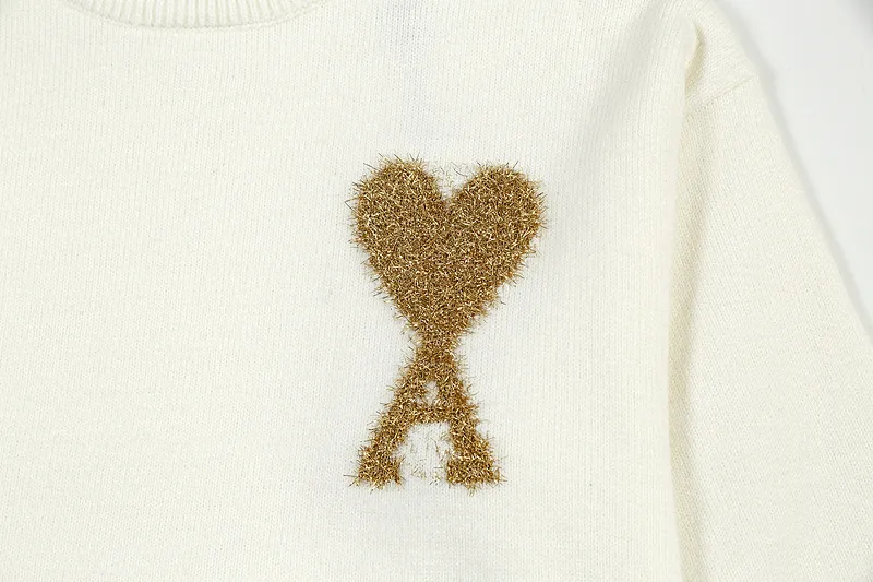 Ami Paris 2024 new autumn and winter turtleneck sweater SMLXL