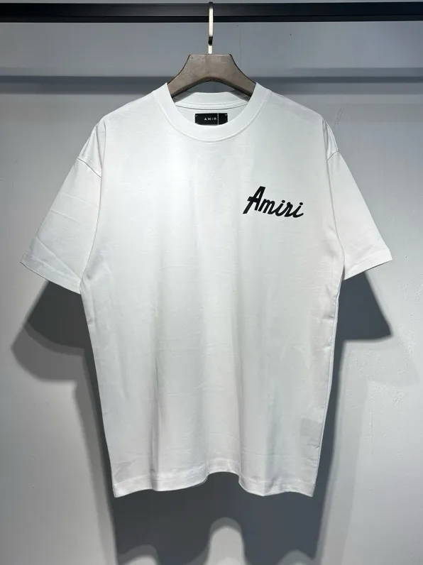 P114 AMIRI real shot black white hanging shot S. M. L. XL