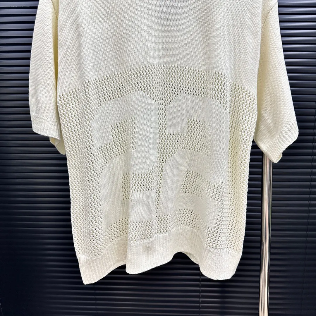 P240 Style: AMIRI Hollow Number 22 Commemorative Knitted Short Sleeves Size: S-XXL Fabric: Wool blend Accessories: Full set of customized original accessories No gender distinction, same style for men and women