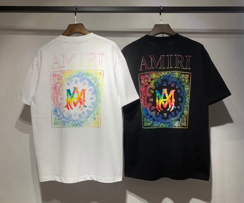 673 model P126 AMIRI real shot white hanging shot S. M. L. XL