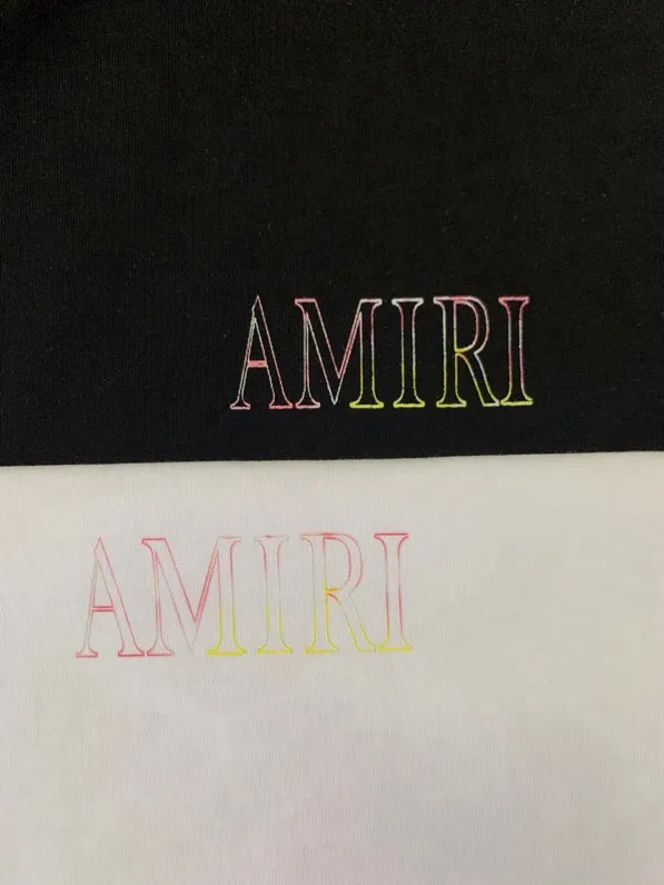 673 model P126 AMIRI real shot white hanging shot S. M. L. XL