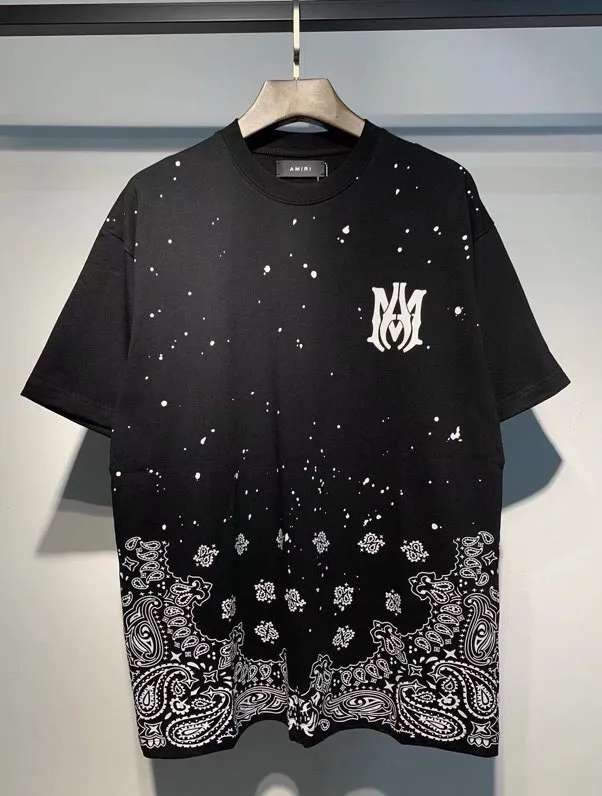671 model P126 AMIRI real shot white hanging shot S. M. L. XL