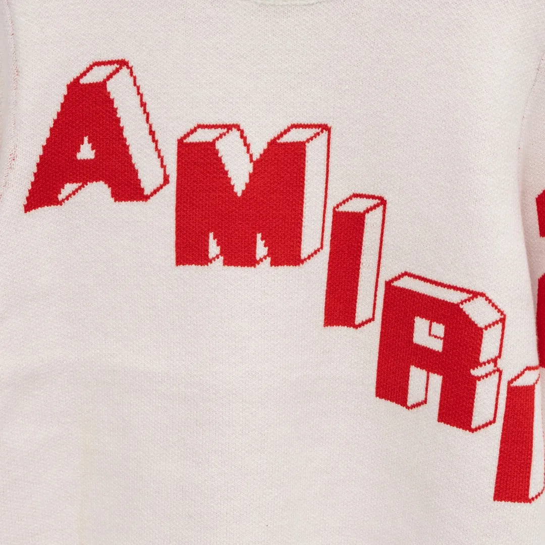 P300 Style: AMIRI Emir 3D letter number 22 long-sleeved sweater Size: S-XXL Fabric: Wool blend Accessories: Full set of customized original accessories No gender distinction, same style for men and women