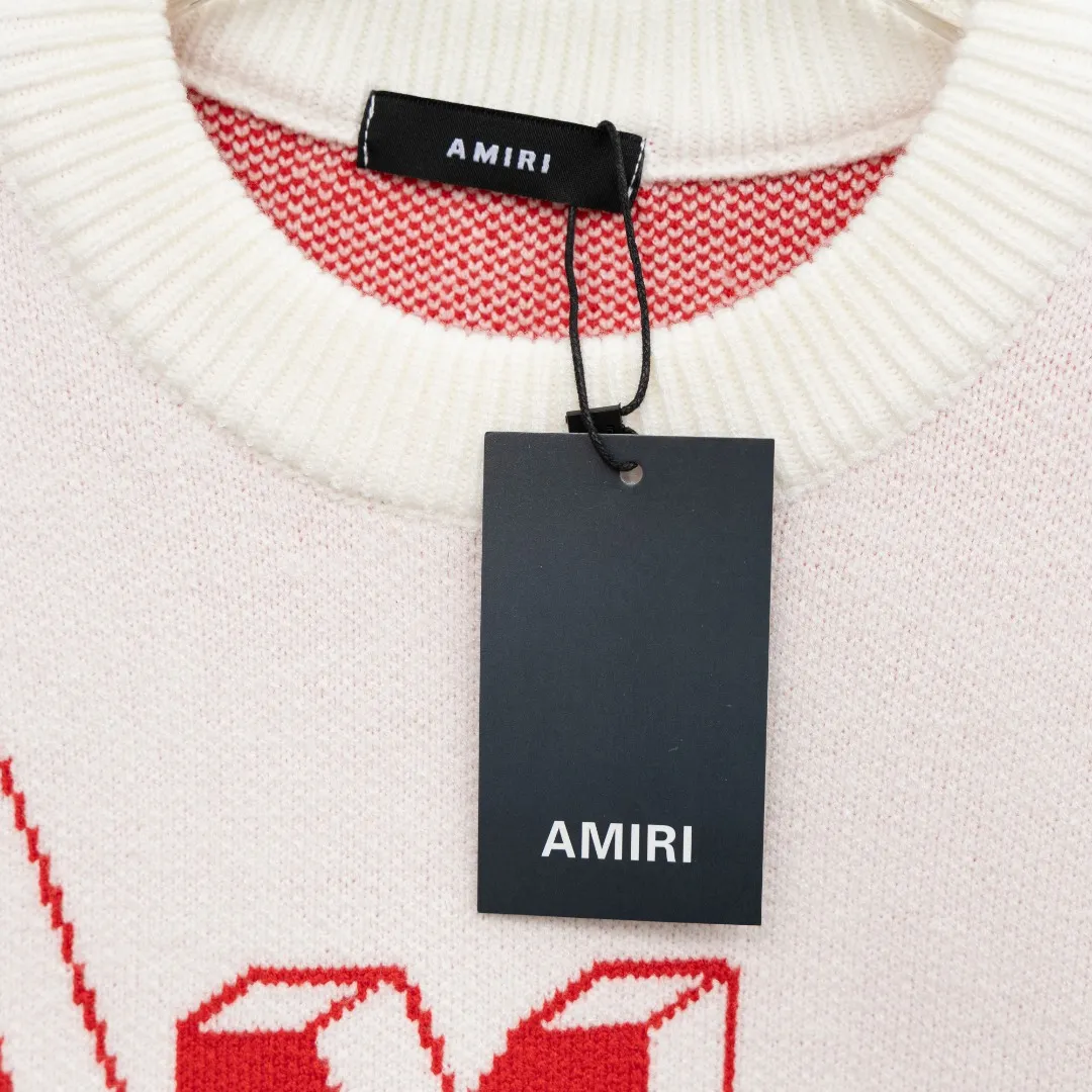 P300 Style: AMIRI Emir 3D letter number 22 long-sleeved sweater Size: S-XXL Fabric: Wool blend Accessories: Full set of customized original accessories No gender distinction, same style for men and women