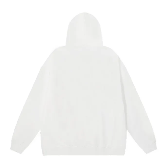 Style number: 891 P230 Fabric: 360g pure cotton terry sweatshirt AMIRI 2025 new autumn and winter logo hooded terry sweatshirt high street unisex loose classic letter hot silver sweatshirt jacket Color: black white Size: S M L XL