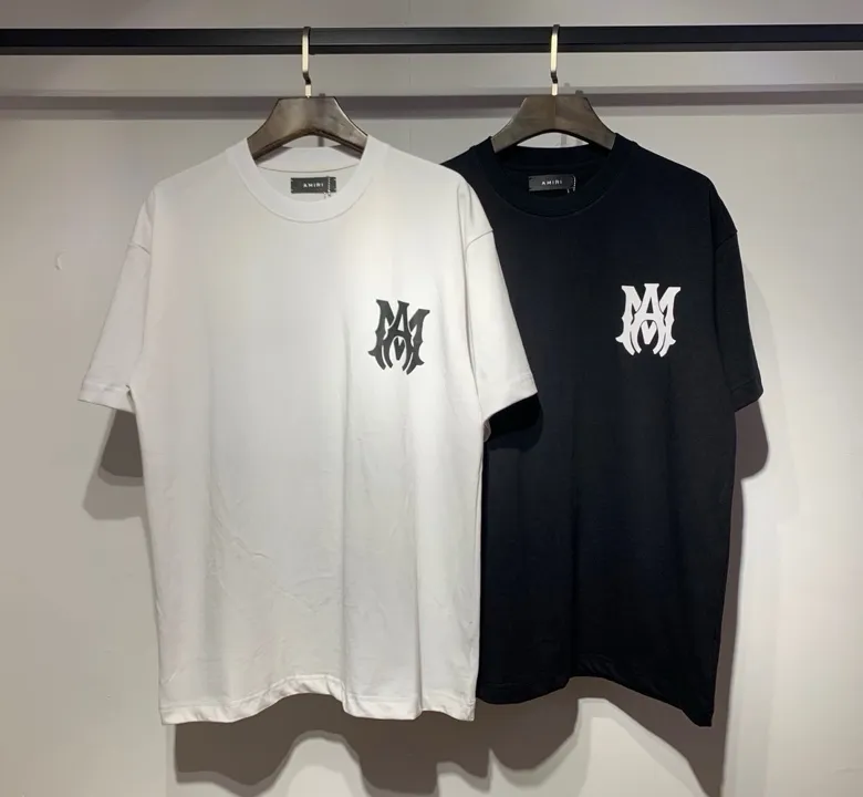 653 model P114 AMIRI real shot white hanging shot S. M. L. XL