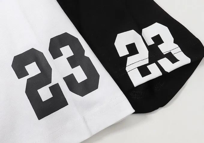 Style number: 678 P120 Fabric: 260g double yarn AMIRI 2025 spring and summer new logo round neck T-shirt high street same style for men and women loose classic letter short sleeves Color: white black blue code number: S M L XL